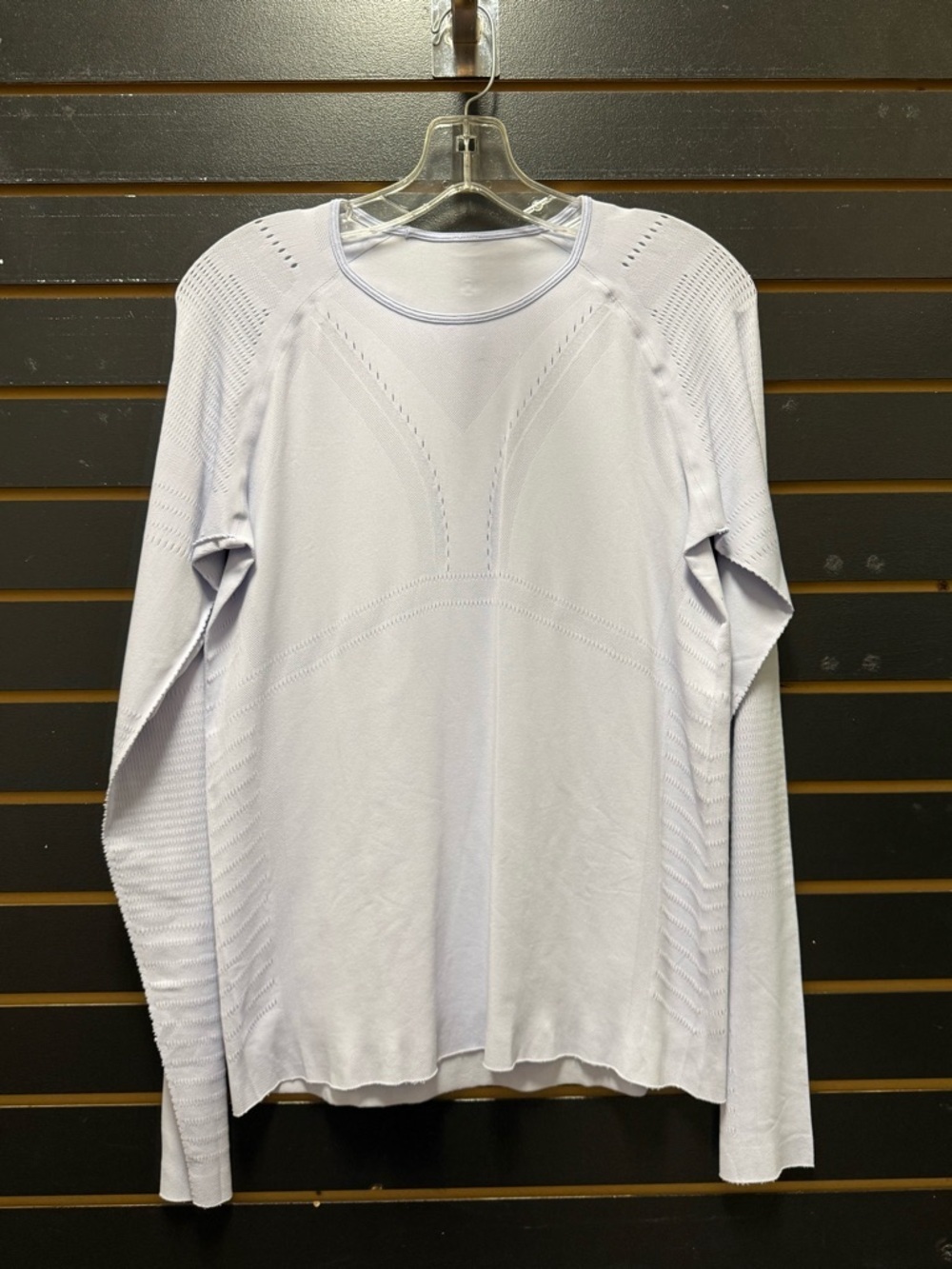 Lululemon Light Speed Seamless LS Top Cool Breeze Run Gym M